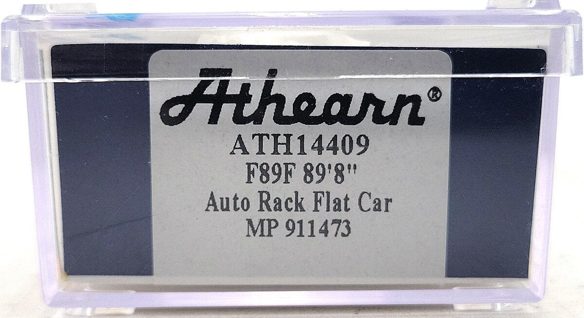 Athearn 14409 N MP/T&P F89-F Tri-Level Auto Rack #911473 EX/Box