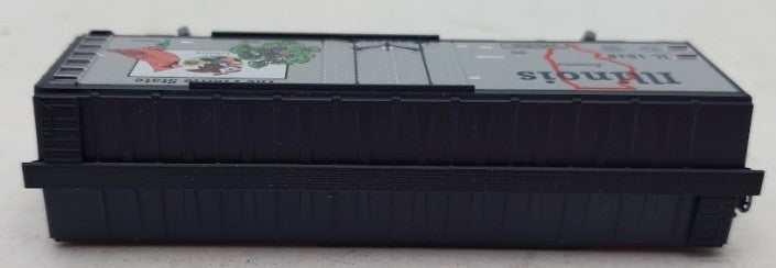 Micro-Trains 02100320 N Scale Illinois State 40' Standard Plug Door Boxcar #1818 EX/Box