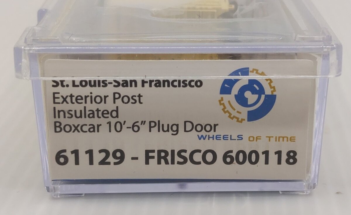 Wheels of Time 61129 N St. Louis San Francisco PC&F 50' Boxcar #600118 LN/Box