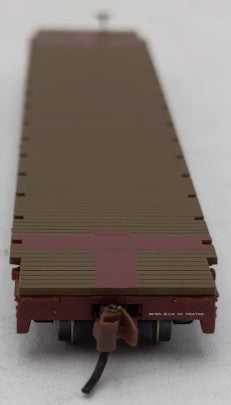 Wheels of Time 50091 N Scale Southern Pacific 53'6' Fish Belly Flat Car #562860 LN/Box