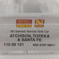Micro-Trains 11000121 N ATSF 56' General Service Tank Car #98611 LN/Box