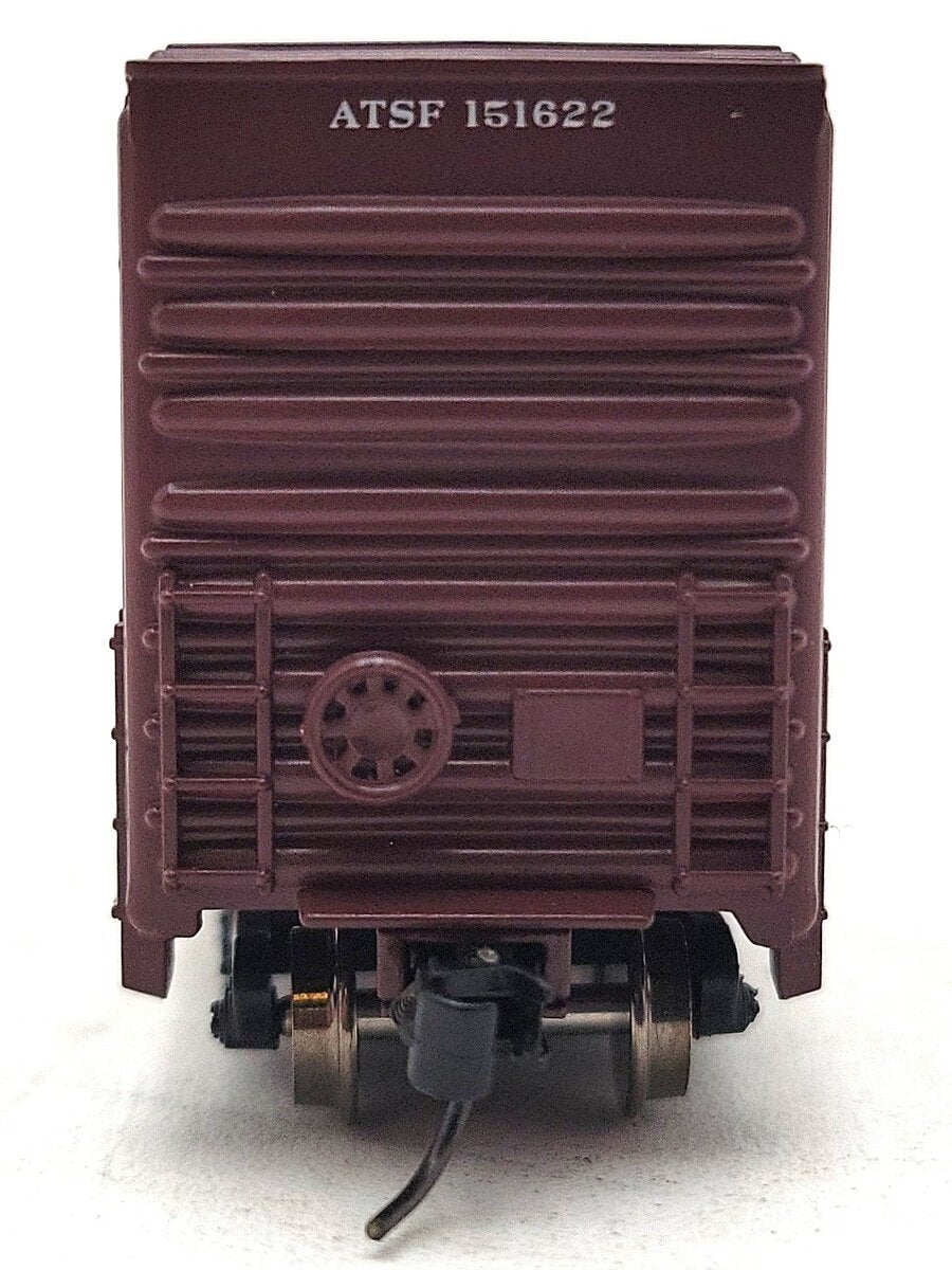 Athearn ATH1464 N Scale Santa Fe 50' High Cube Smooth Side Boxcar #151622 LN/Box
