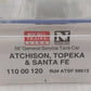 Micro-Trains 11000120 N ATSF 56' General Service Single Dome Tank Car #98615 LN/Box