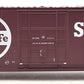 Athearn ATH1465 N Scale Santa Fe 50' High Cube Smooth Side Boxcar #151654 EX/Box