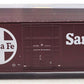 Athearn ATH1465 N Scale Santa Fe 50' High Cube Smooth Side Boxcar #151654 EX/Box