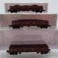 Walthers 932-38603 N Scale Santa Fe Difco Dump Car Set (3-Pack) LN/Box