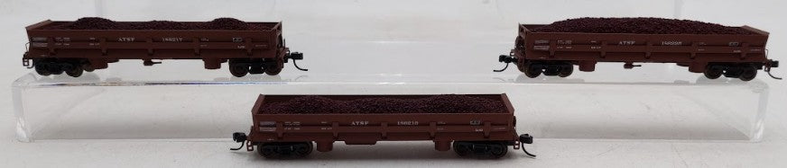 Walthers 932-38603 N Scale Santa Fe Difco Dump Car Set (3-Pack) LN/Box