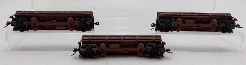 Walthers 932-38603 N Scale Santa Fe Difco Dump Car Set (3-Pack) LN/Box