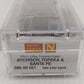 Micro-Trains 09500051 N Scale ATSF 2-Bay Covered Hopper #82076 LN/Box
