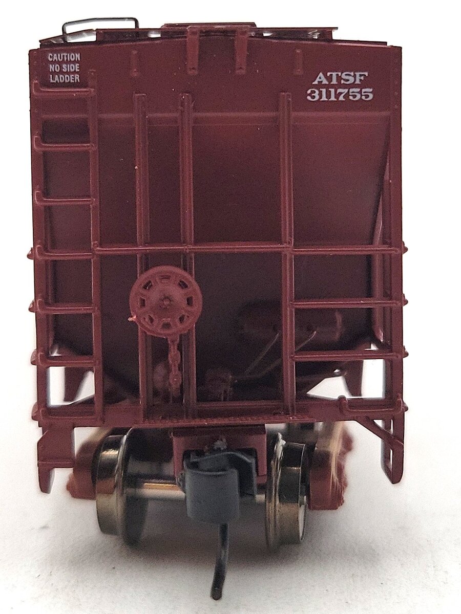 Athearn 25458 N Scale Santa Fe Hopper Car #311755 LN/Box