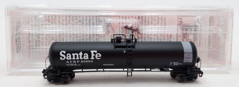 Micro-Trains 98668 N Scale ATSF "Larkspur" Diesel Fuel Tank Car #98668 LN/Box