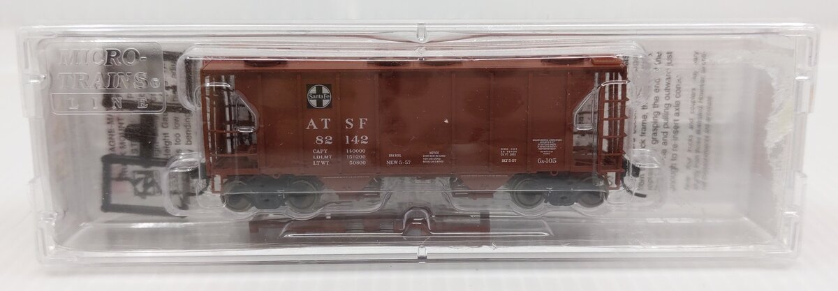 Micro-Trains 09500052 N Scale ATSF Covered Hopper #82142 LN/Box