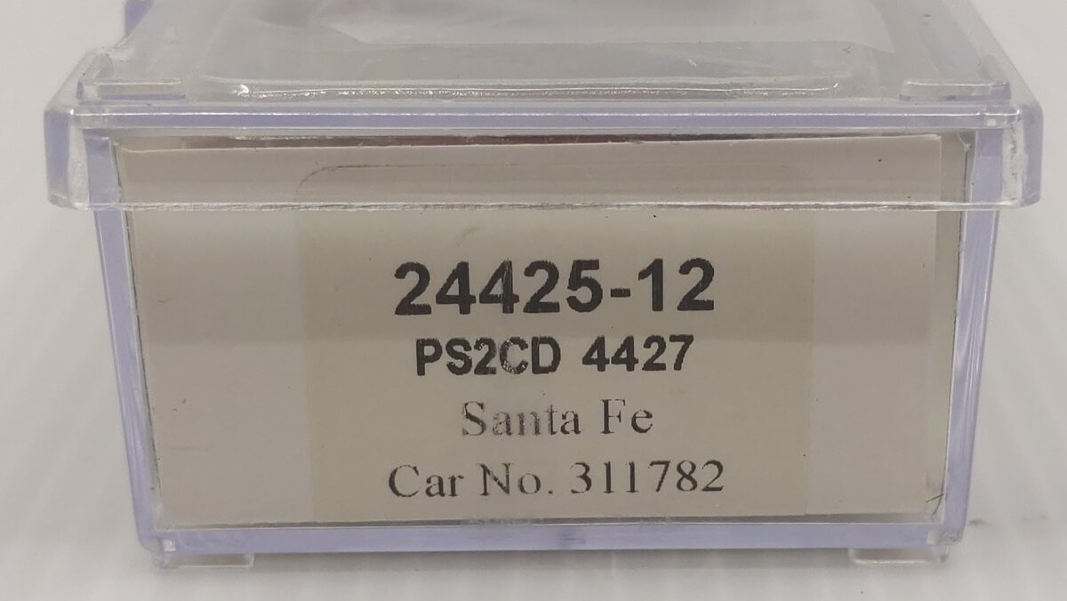 Trainworx Inc 24425-12 N Santa Fe PS2-CD 4427 Covered Hopper #311782