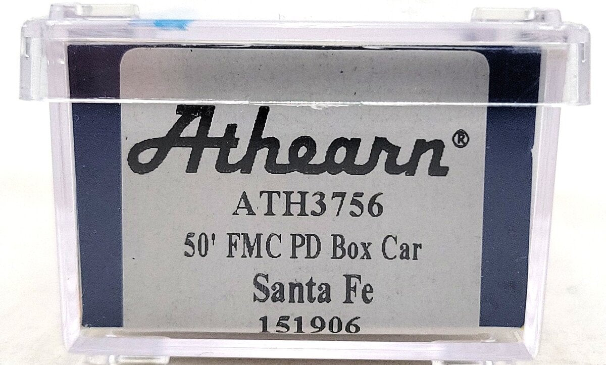 Athearn 3756 N Santa Fe 50' FMC Superior Plug Door Box #151906