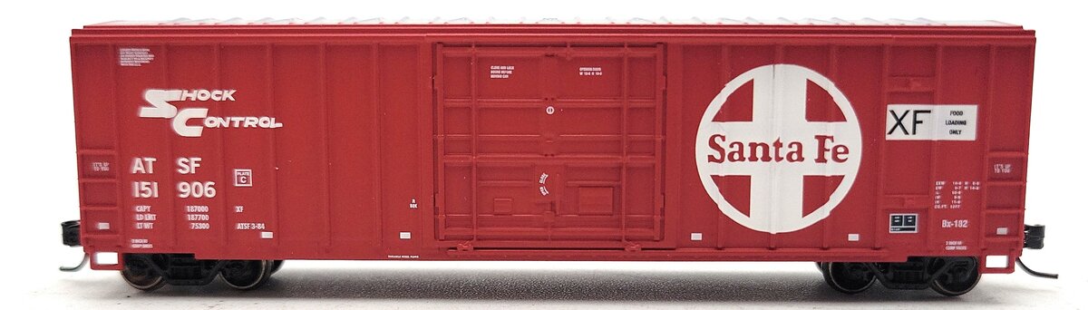 Athearn 3756 N Santa Fe 50' FMC Superior Plug Door Box #151906
