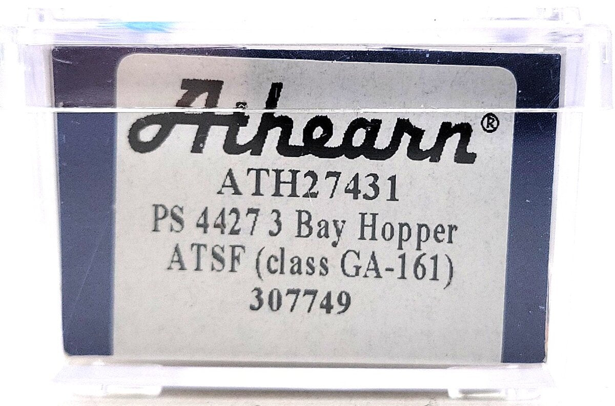 Athearn 27431 N Atchison Topeaka Santa Fe/Early PS 4427 Covered Hopper #307749 LN/Box
