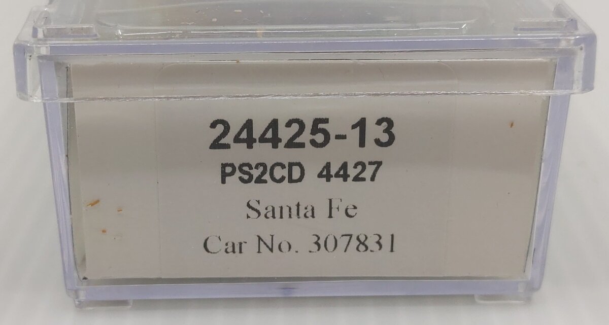 Trainworx Inc 24425-13 N Santa Fe PS2-CD Covered Hopper #307831 LN/Box