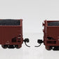 Broadway Limited 7150 N ATSF 3-Bay Hopper Car #181087, #181094 (Set of 2)