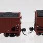 Broadway Limited 7150 N ATSF 3-Bay Hopper Car #181087, #181094 (Set of 2)