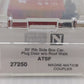 Micro-Trains 02700250 N Scale ATSF 50' Plug Door Rib Side Boxcar #152321 LN/Box