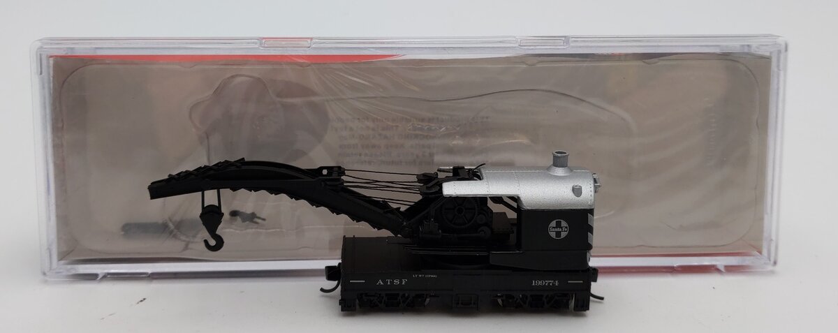 InterMountain N Scale Santa Fe ATSF Rolling Stock Crane Car #199774 LN/Box