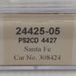 Trainworx Inc 24425-05 N Santa Fe Pullman PS2CD 4427 Covered Hopper #308424