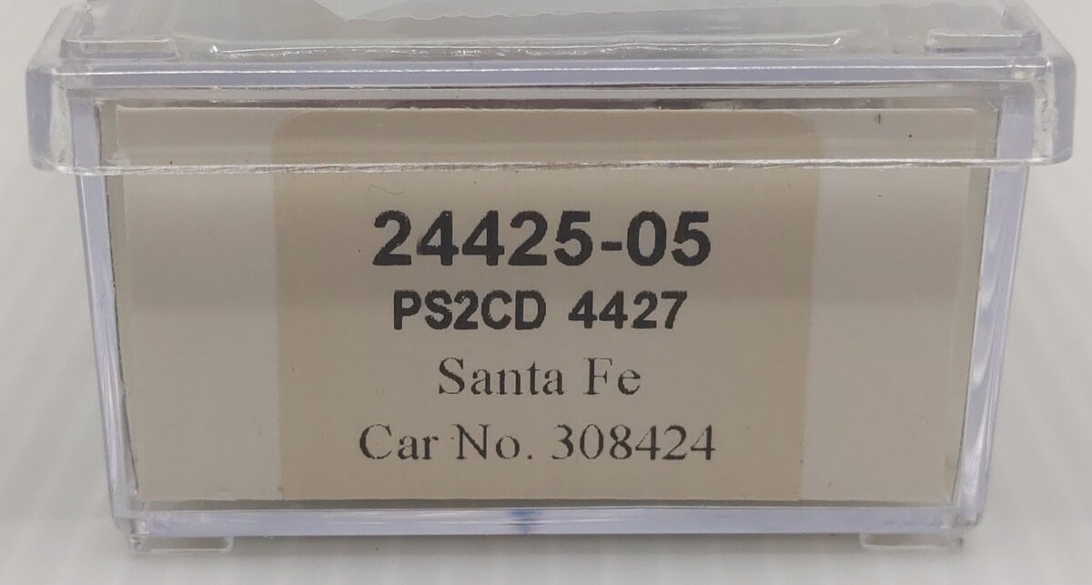 Trainworx Inc 24425-05 N Santa Fe Pullman PS2CD 4427 Covered Hopper #308424