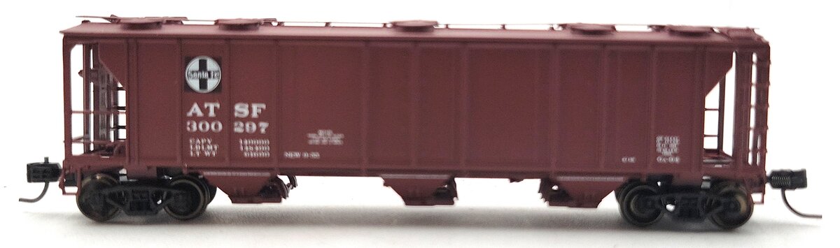 Athearn 23830 N Santa Fe PS-2 2893 Covered Hopper Early #300297