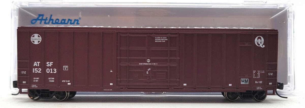 Athearn 2116 N Santa Fe 50' FMC Superior Plug Door Boxcar #152013