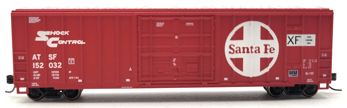 Athearn 3757 N Santa Fe 50' FMC Superior Plug Door Box #152032 LN/Box