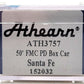 Athearn 3757 N Santa Fe 50' FMC Superior Plug Door Box #152032 LN/Box