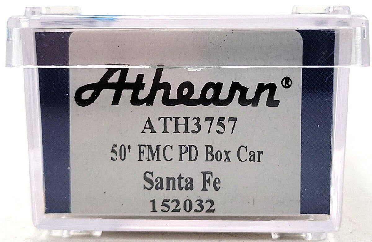 Athearn 3757 N Santa Fe 50' FMC Superior Plug Door Box #152032 LN/Box