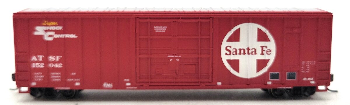 Athearn 24214 24214 N Scale Santa Fe 50' FMC Plug Door Box Car #152042 LN/Box