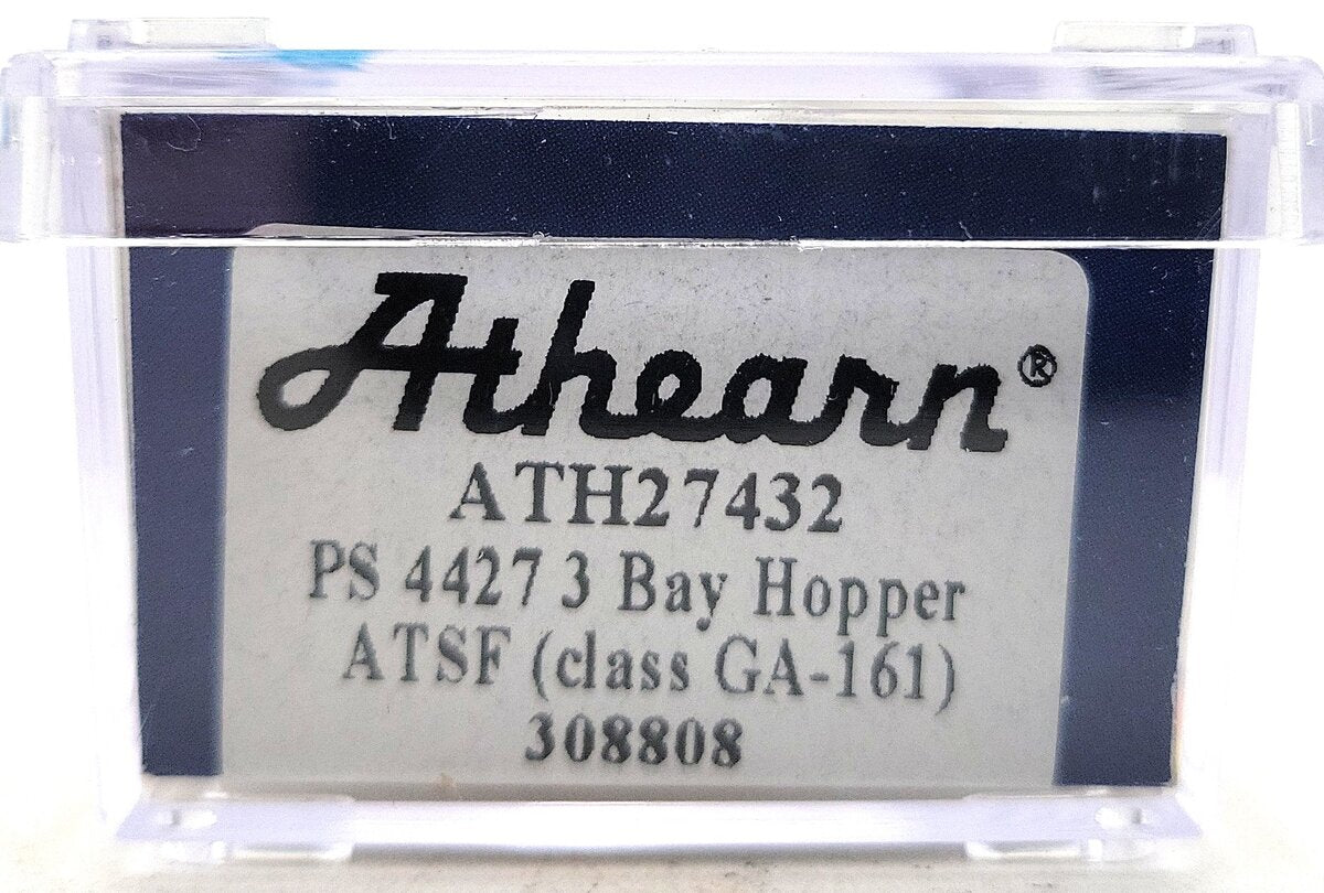 Athearn 27432 N Scale Santa Fe PS 4427 Covered Hopper #308808 LN/Box