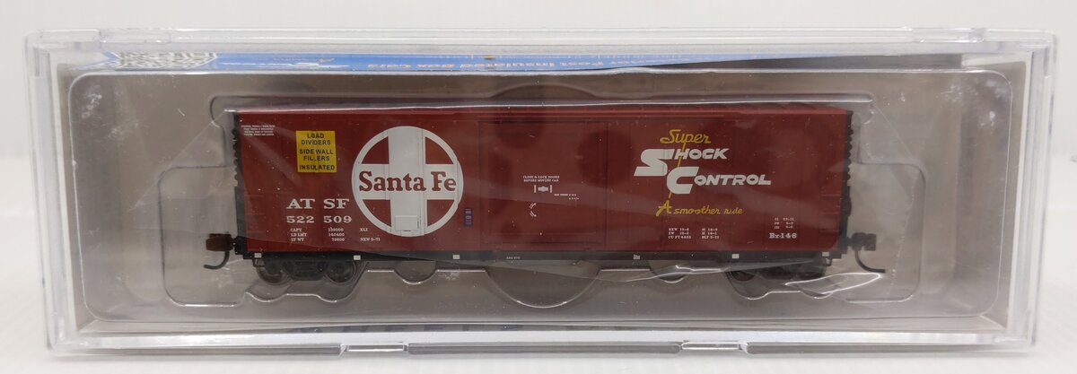 Wheels of Time 61116 N Atchison Topeka Santa Fe PC&F 50' Boxcar #522509 LN/Box