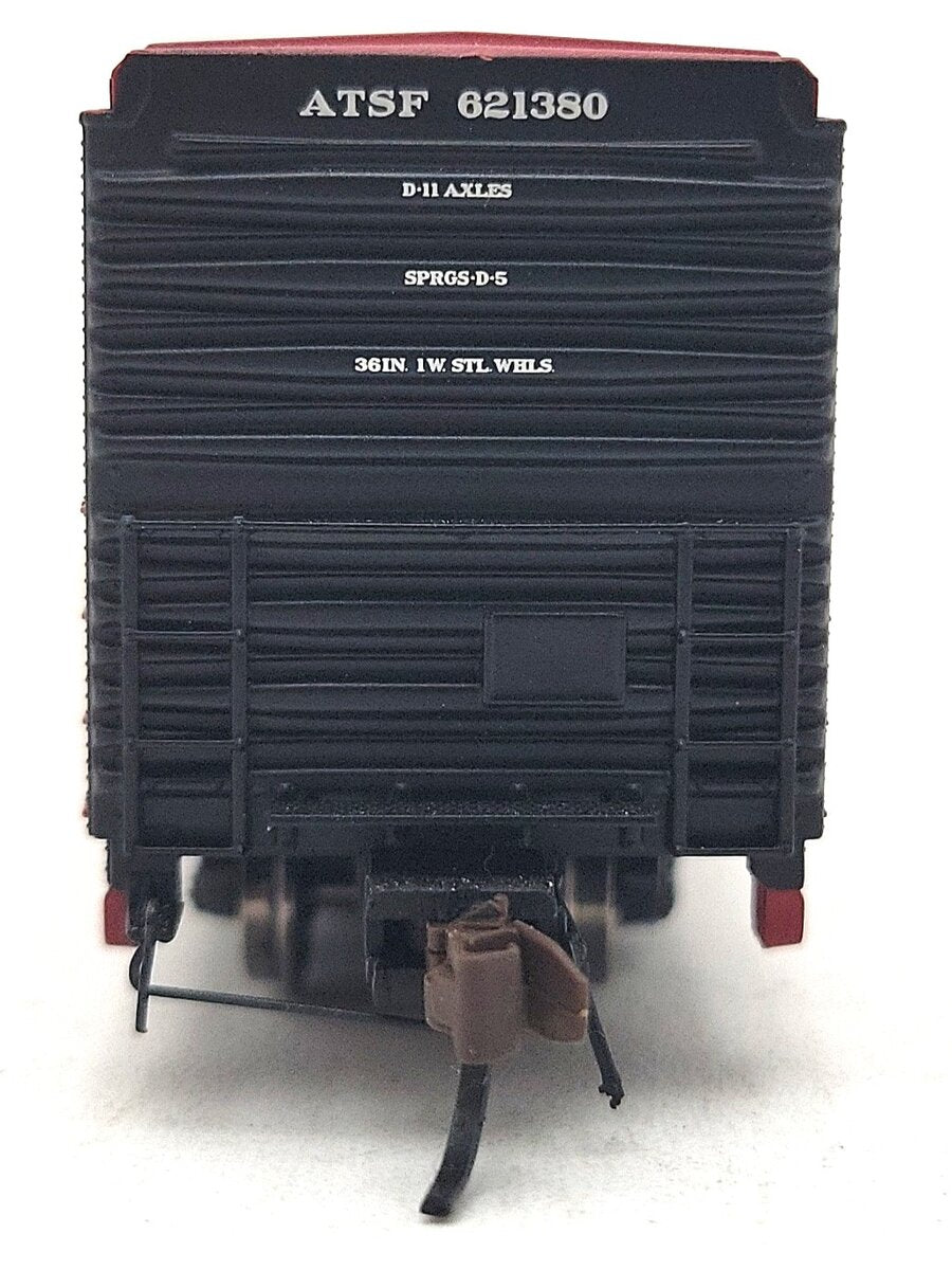 BLMA Models 18041 N Santa Fe Bx-166 60' Super Shock Control DD Boxcar #621380