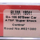 BLMA Models 18041 N Santa Fe Bx-166 60' Super Shock Control DD Boxcar #621380