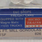 E&C Shops 826 N ATSF 65' Mill Gondola with Load #169499 LN/Box