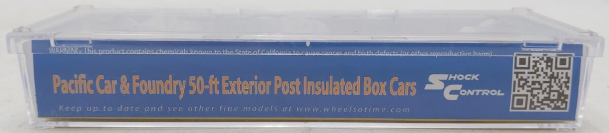 Wheels of Time 61162 N Scale Atchison Topeka Santa Fe PC&F 50' Boxcar #522529 LN/Box