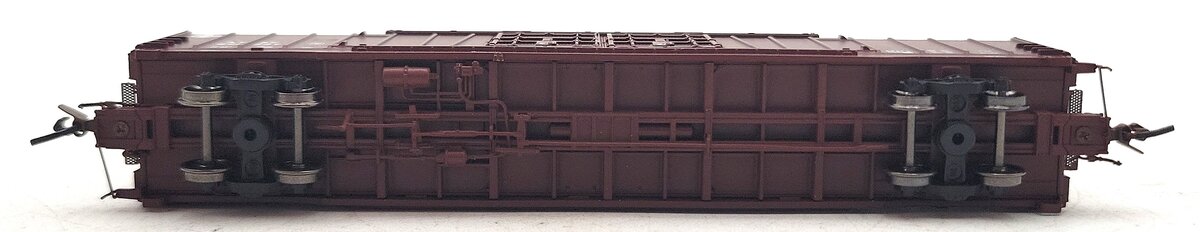 BLMA Models 18021 N Santa Fe Bx-166 60' Double Door Box w/Logo #621387 LN/Box