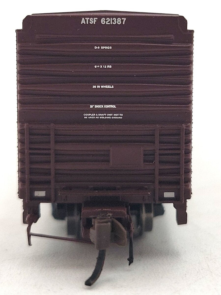 BLMA Models 18021 N Santa Fe Bx-166 60' Double Door Box w/Logo #621387 LN/Box