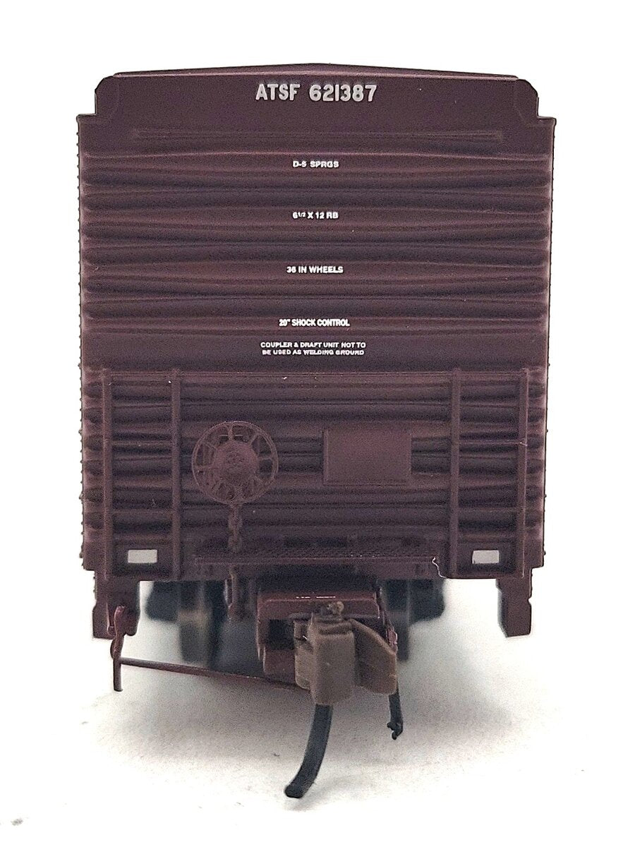 BLMA Models 18021 N Santa Fe Bx-166 60' Double Door Box w/Logo #621387 LN/Box