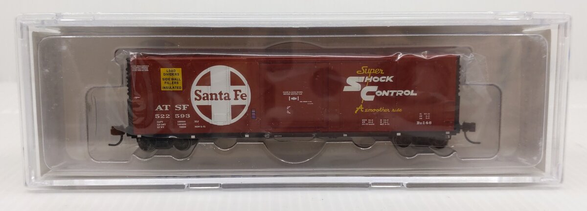 Wheels of Time 61118 N Scale ATSF 50' Boxcar #522593