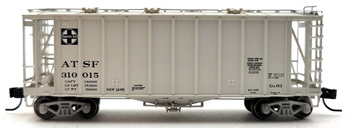Athearn 23868 N Atchison Topeka Santa Fe GATC 2600 Airslide Hopper #310015 LN/Box