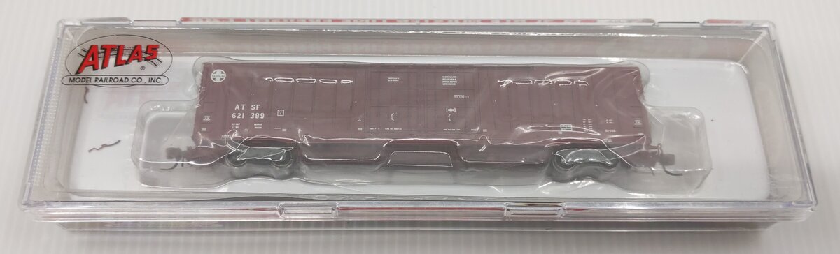 Atlas 50004072 N Santa Fe 24" Logo #3 BX-166 60' Box Car #621389 LN/Box