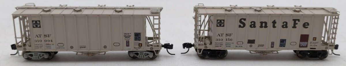 Athearn 23869 N Atchison Topeka Santa Fe GATC 2600 Airslide Hopper (Set of 2) LN/Box