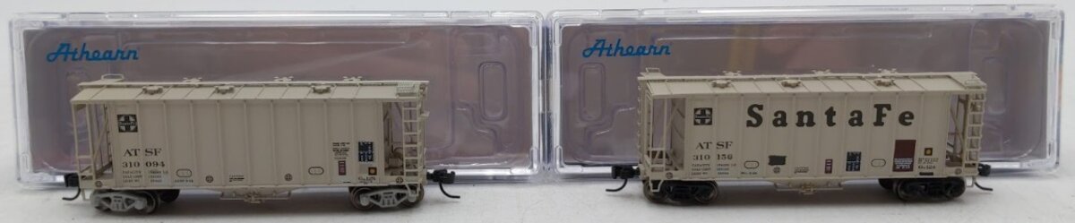 Athearn 23869 N Atchison Topeka Santa Fe GATC 2600 Airslide Hopper (Set of 2) LN/Box