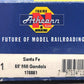 Athearn 11301 N Scale Santa Fe 65' Mill Gondola #170861 LN/Box