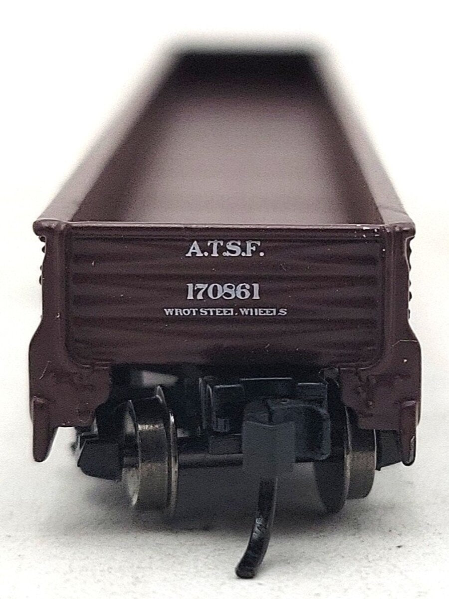 Athearn 11301 N Scale Santa Fe 65' Mill Gondola #170861 LN/Box