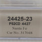 Trainworx Inc 24425-23 N Santa Fe PS2-CD High-Side Covered Hopper #317048 LN/Box